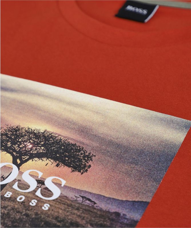 BOSS Crew Neck Sunset Troaar 5 T-Shirt