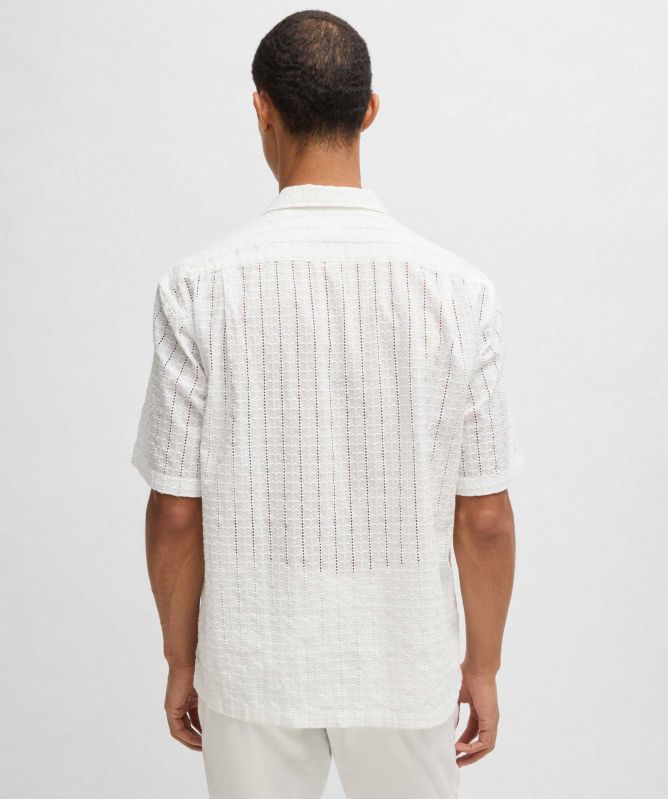 BOSS Broderie Anglaise C-Lars Shirt