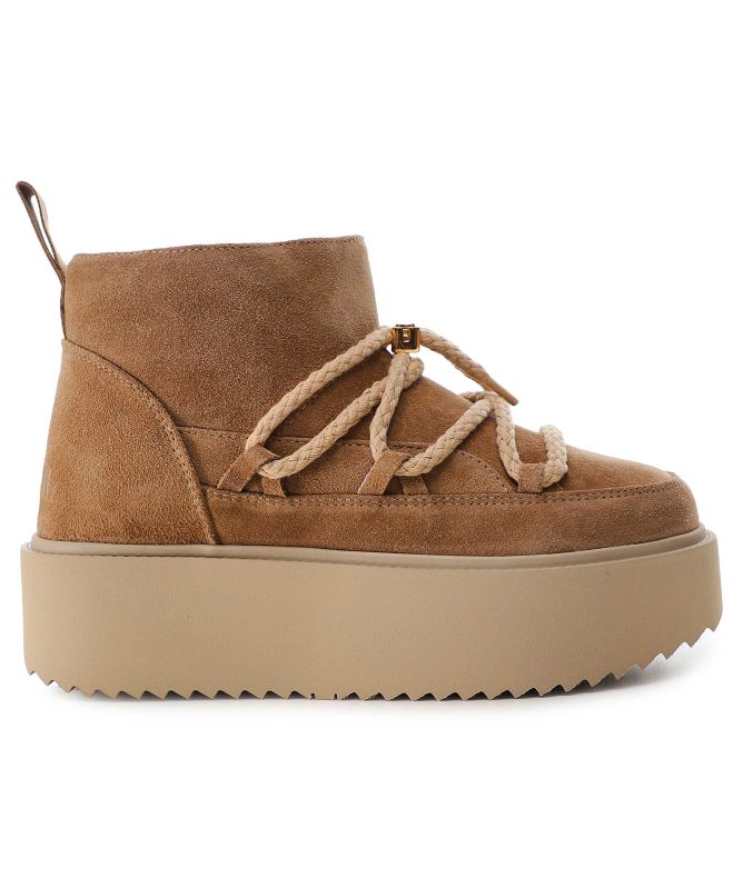 INUIKII Classic Low Platform Boots