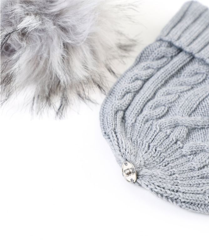 Holland Cooper Cable Bobble Hat