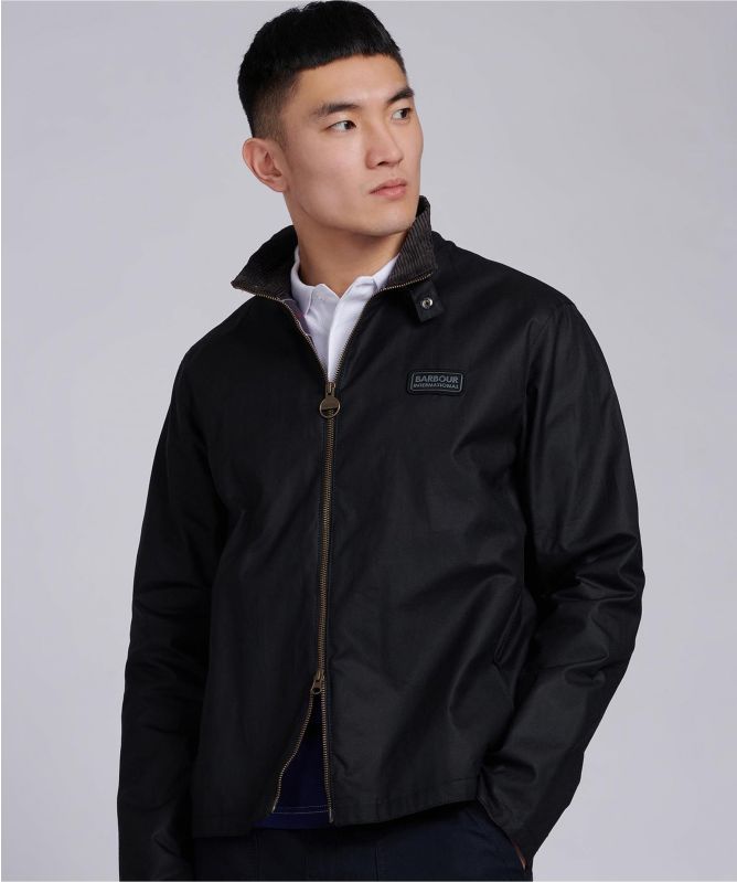 Barbour International Waxed Mind Jacket