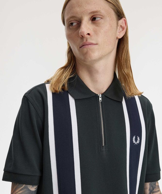 Fred Perry Tramline Zip Polo