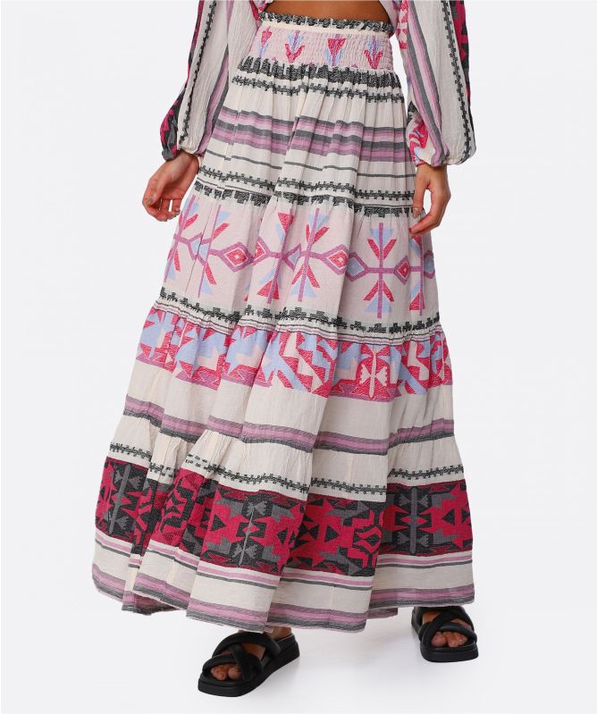 Pearl and Caviar Zakar Maxi Skirt