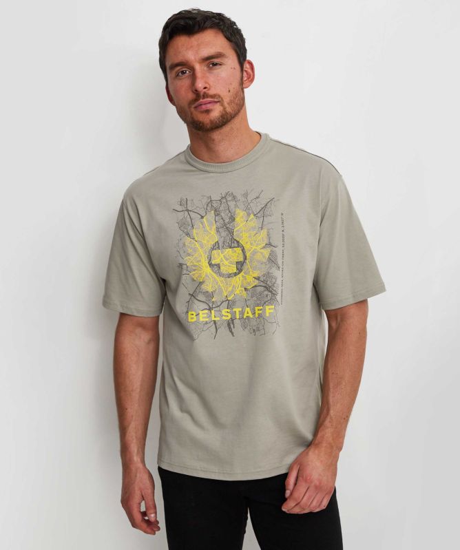 Belstaff Map Graphic T-Shirt