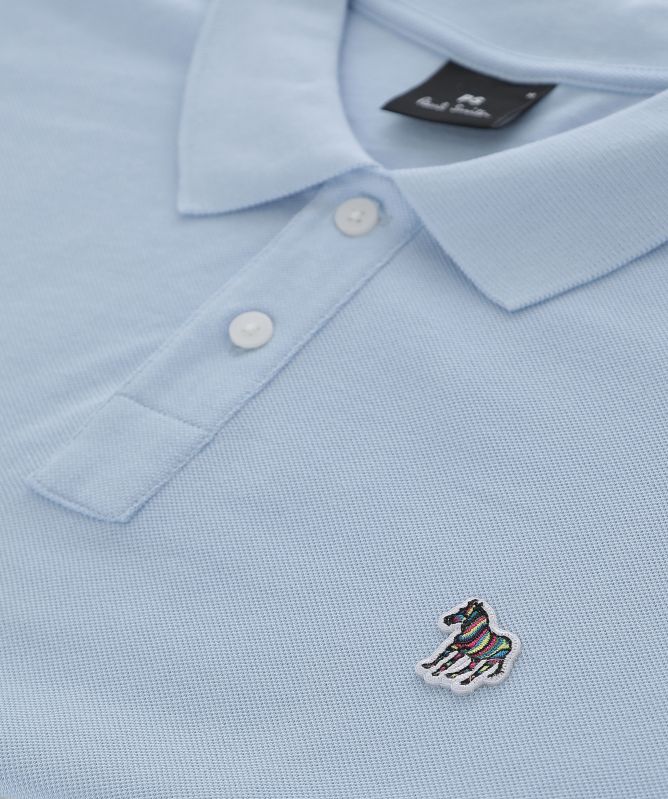 Paul Smith Cotton-Piqué Zebra Logo Polo Shirt
