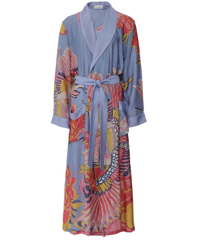 One Hundred Stars Crane Print Gown