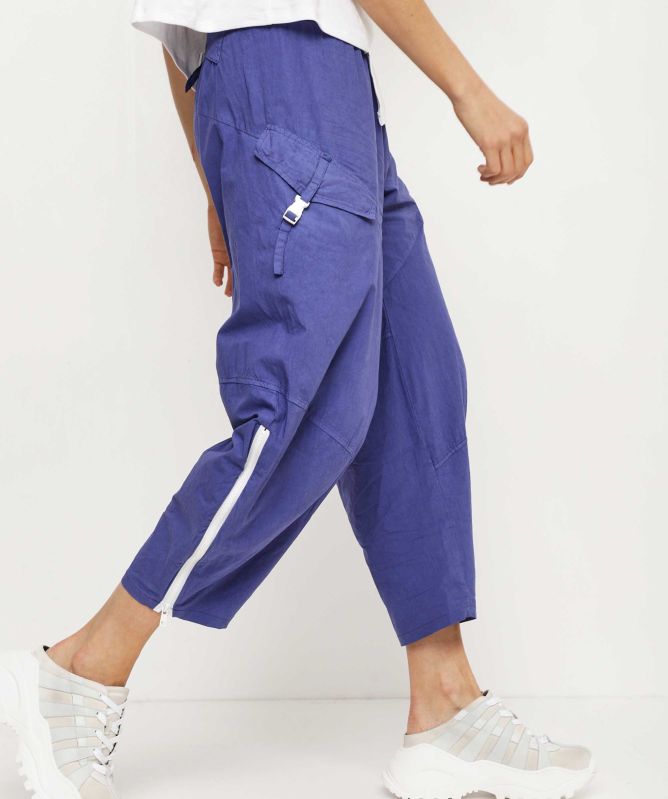 Lurdes Bergada Cotton Cropped Combat Trousers