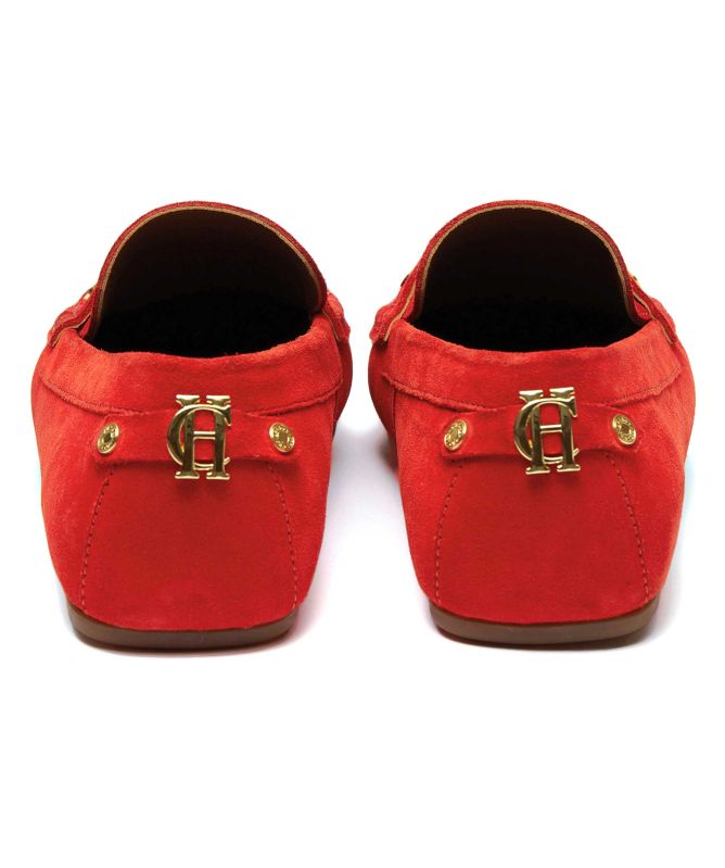 Holland Cooper Suede Driving Loafers