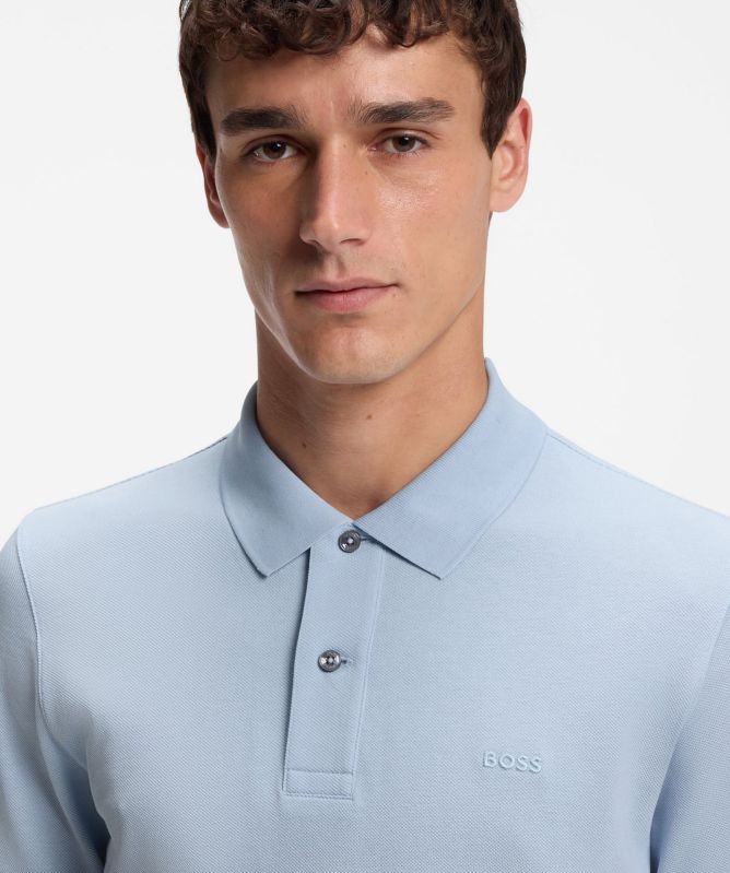 BOSS Pallas Cotton Piqué Polo Shirt