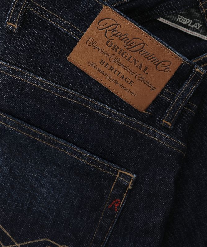 Replay Straight-Fit Grover Jeans