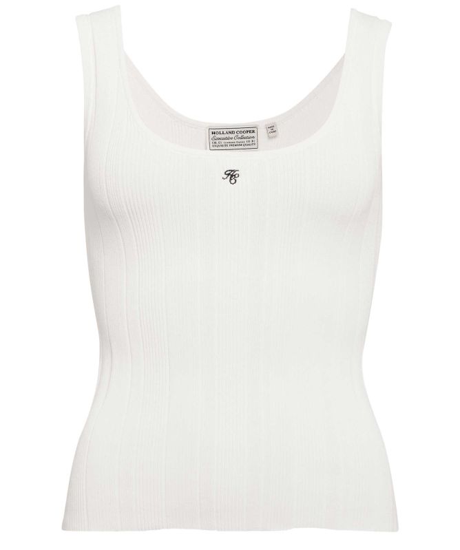 Holland Cooper Ruby Knitted Vest Top