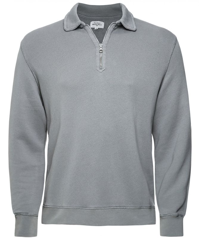 Hartford Zip Placket Sweatshirt