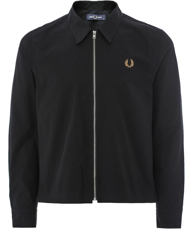 Fred Perry Poplin Zip Overshirt
