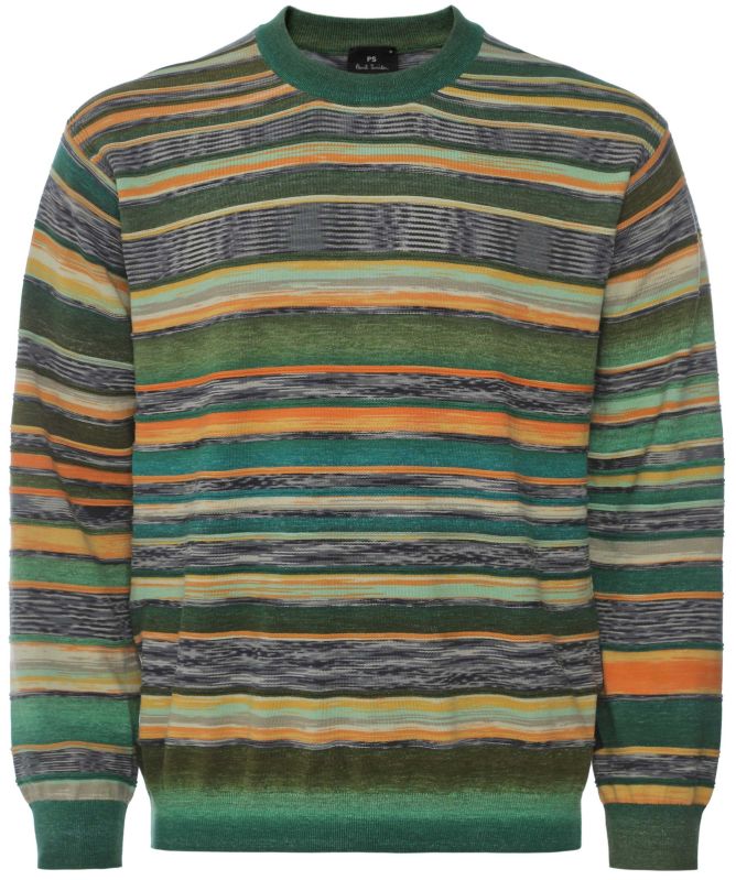 Paul Smith Striped Crew Neck Jumper