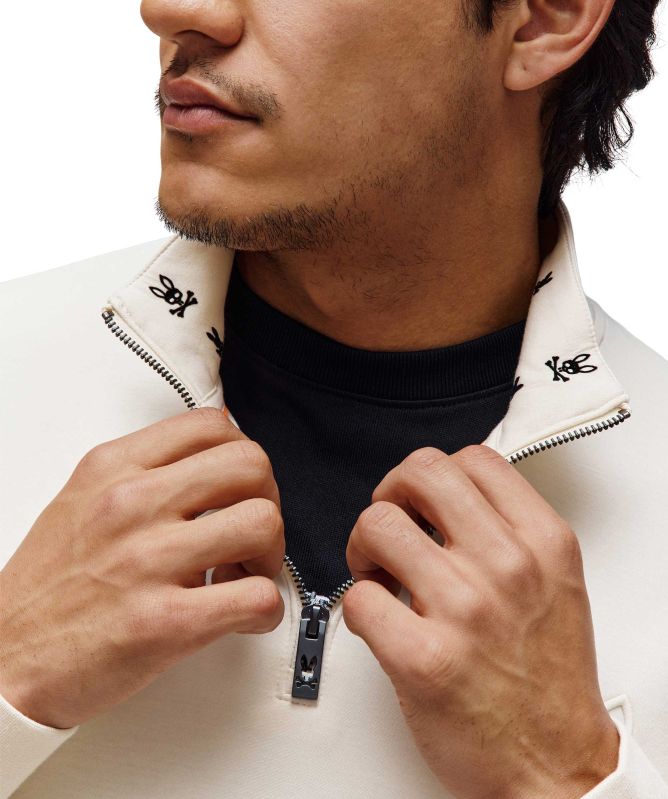 Psycho Bunny Nev 1/4 Zip Sweatshirt