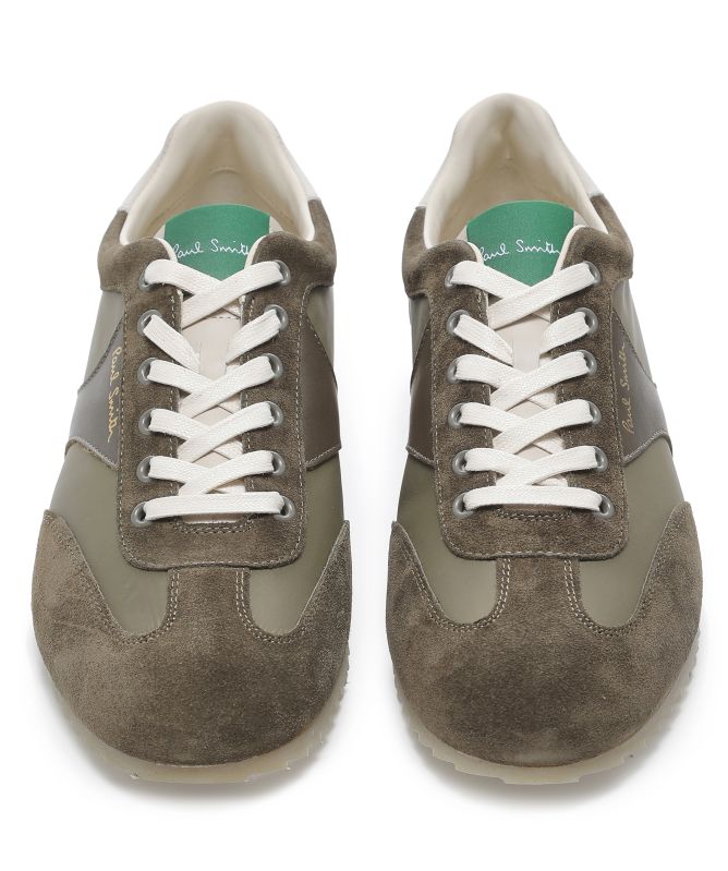 Paul Smith Khaki Chilly Trainers