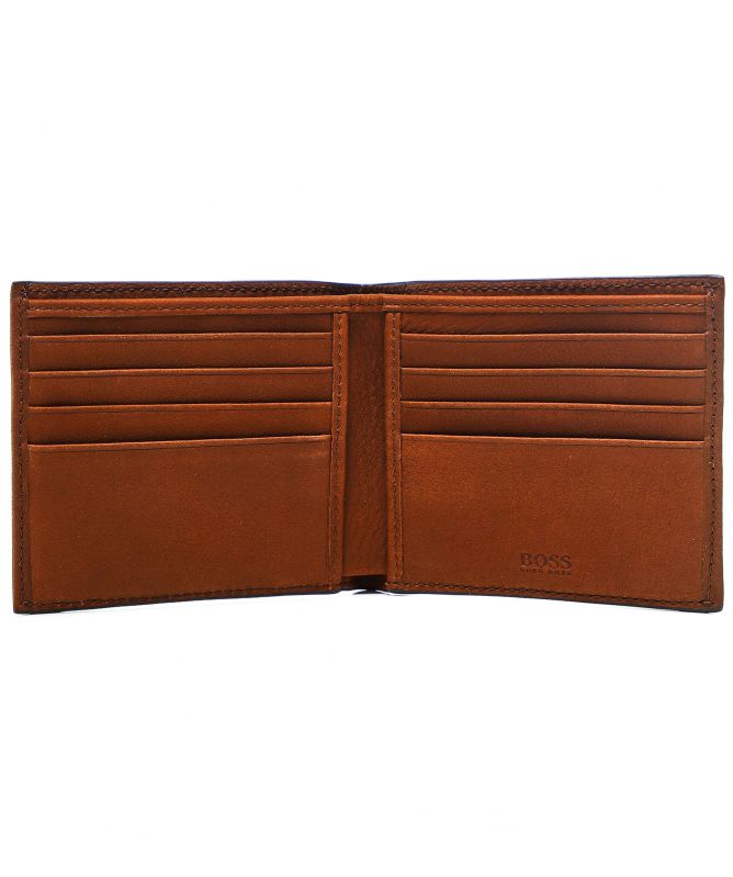 BOSS Leather Crosstown C_8 cc Wallet
