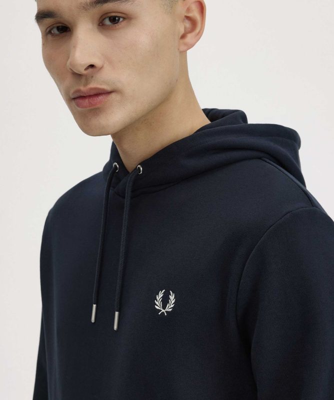 Fred Perry Tipped Hooded Sweatshirt