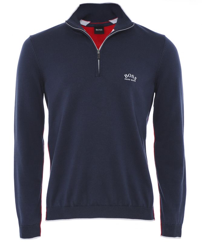 BOSS Half-Zip Ziston_W20 Sweatshirt