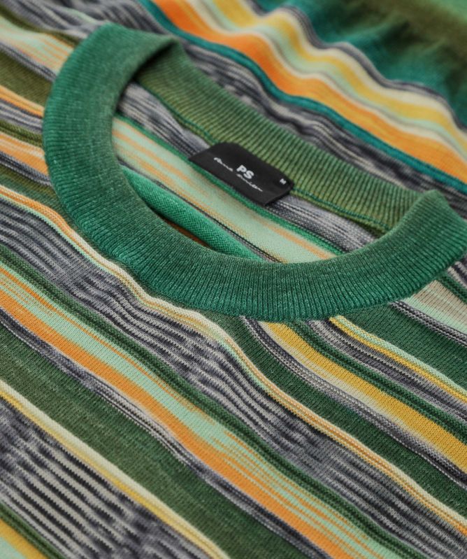 Paul Smith Striped Crew Neck Jumper