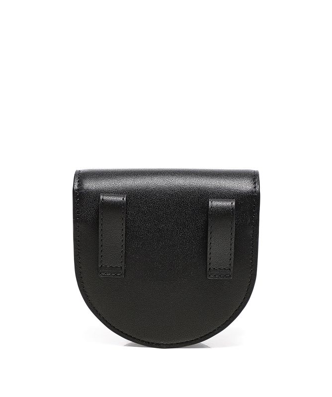 Vivienne Westwood Smooth Leather Nano Saddle Crossbody Bag