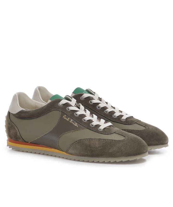 Paul Smith Khaki Chilly Trainers