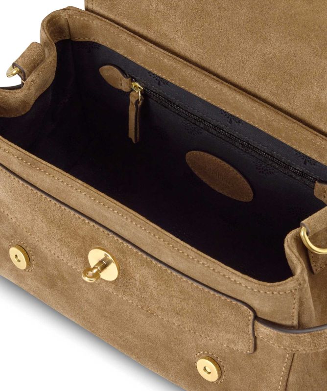 Mulberry Mini Alexa Suede Satchel Bag