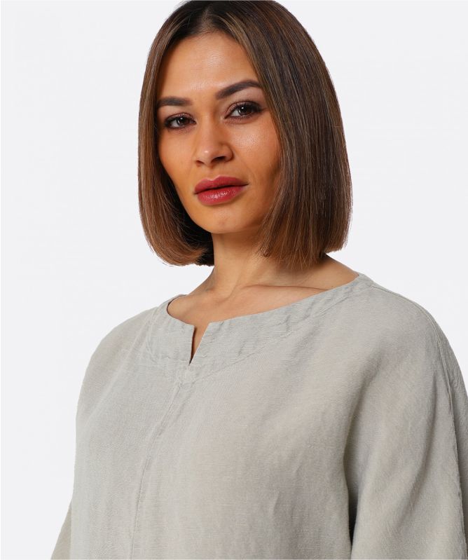 ISCHIKO Janett Linen Blouse