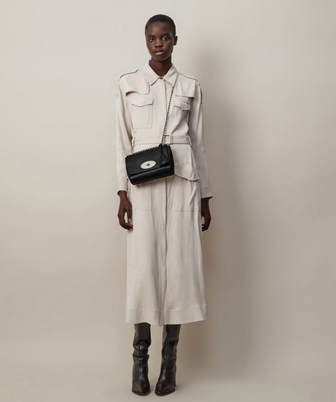 Mulberry Lily Glossy Goat Crossbody