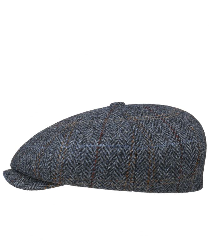 Stetson Virgin Wool Eight Panel Tweed Cap