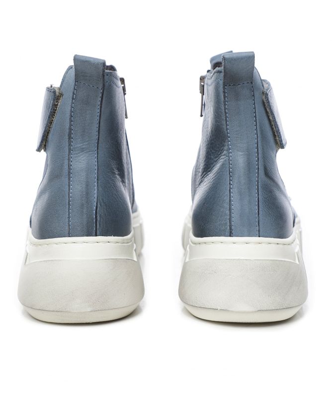 Lofina Leather Flatform Boots