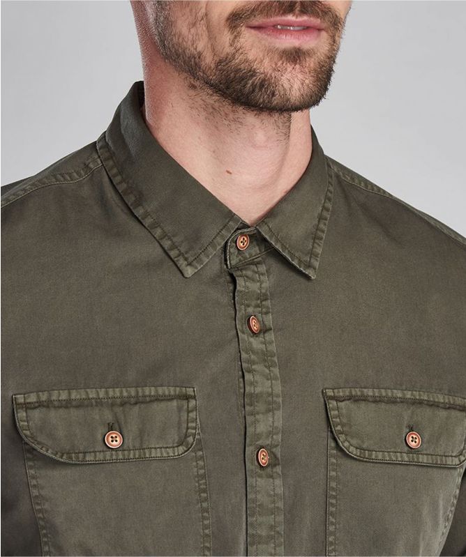 Barbour International Twill Henri Shirt