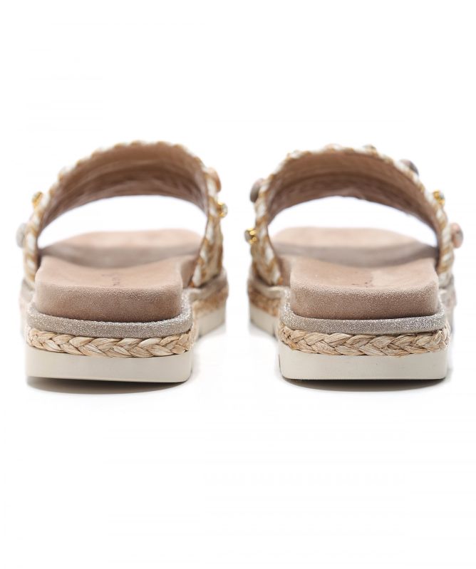 Alma en Pena Basket Slide Sandals