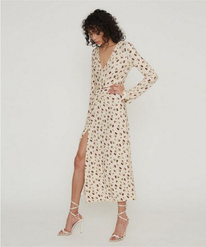 ROTATE Number 7 Pleat Dress