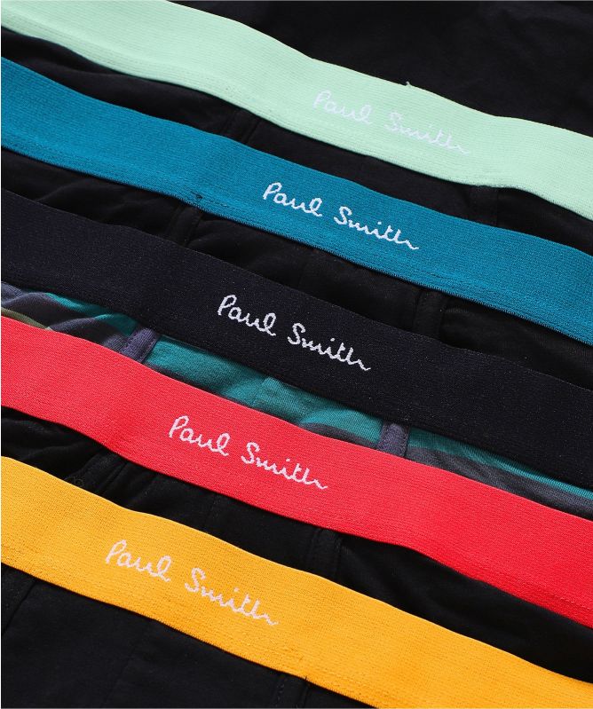 Paul Smith Stretch Cotton Trunks 5 Pack