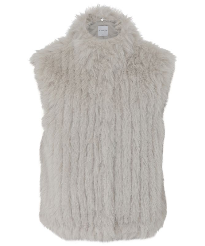 Rino and Pelle Dava Faux Fur Waistcoat