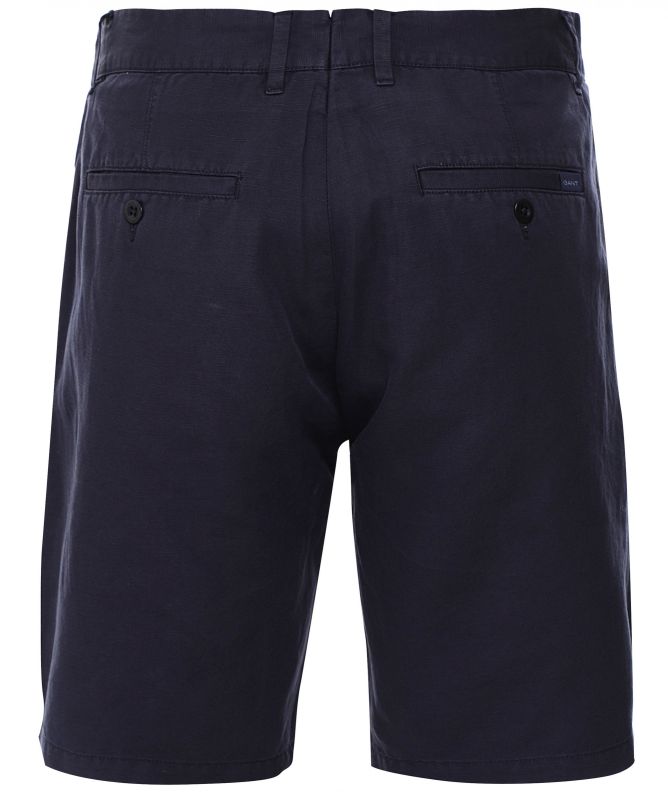 Regular Fit Cotton Linen Shorts