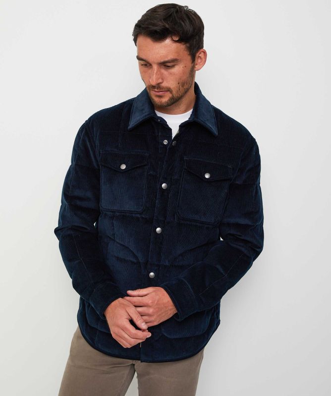 Woolrich Alaskan Down Corduroy Overshirt