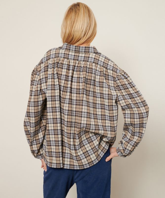Chloé Stora Check Ary Blouse