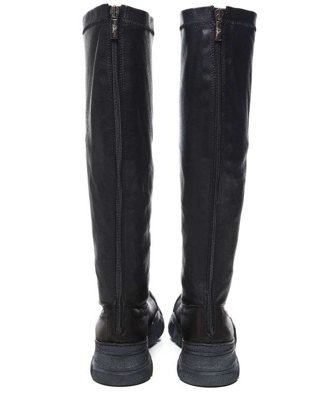 Lofina Long Leather Boots