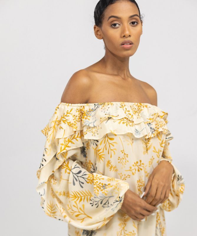 silk dresses brisbane Brisbane Yellow Silk Flamenco Dress
