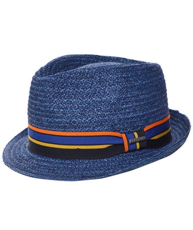 Stetson Raffia Straw Trilby Hat