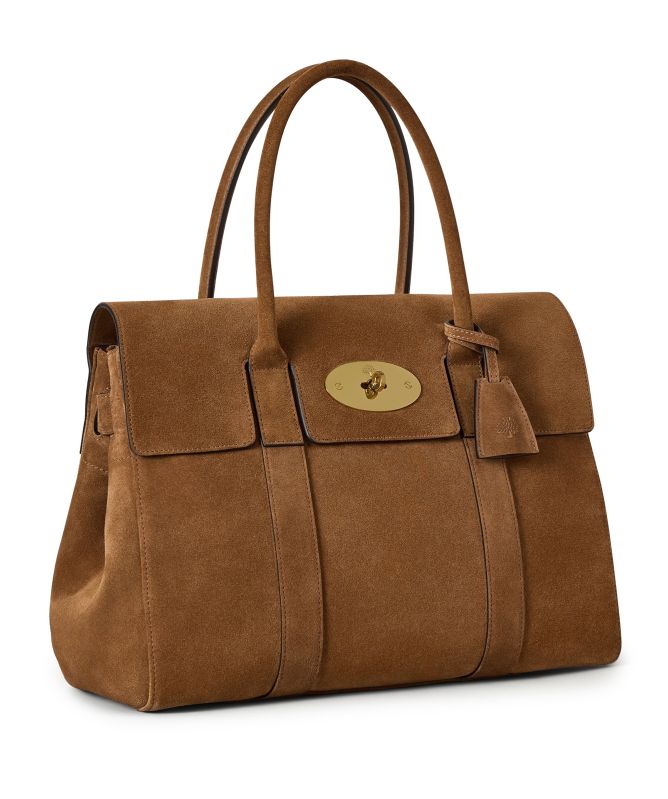 Mulberry Heritage Bayswater Suede Bag