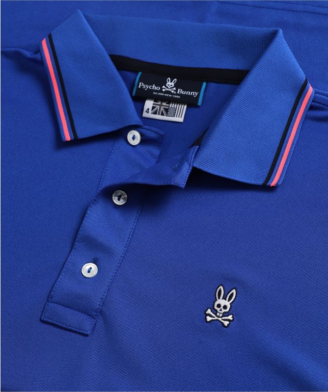 Psycho Bunny Twin Tipped Julian Sport Polo Shirt