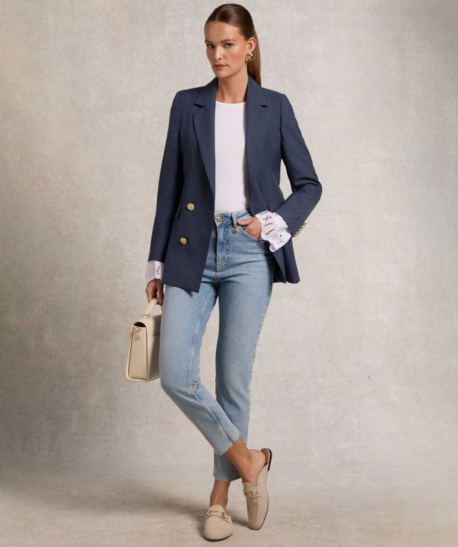 Holland Cooper High Rise Slim Jeans