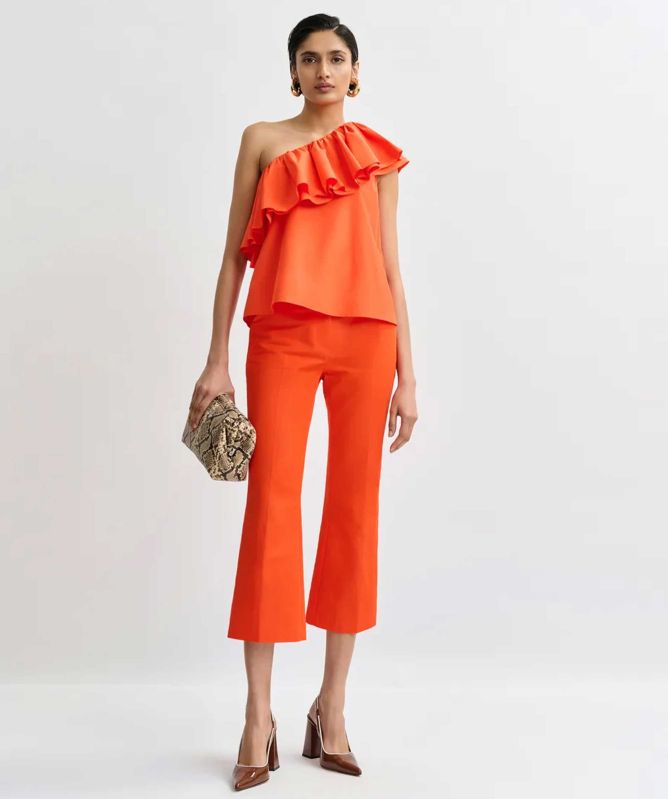 Essentiel Antwerp Jordy Cropped Flared Trousers