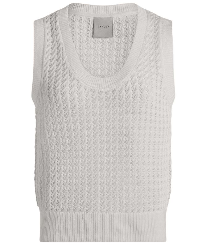 Varley Ferns Open Knit Tank Top