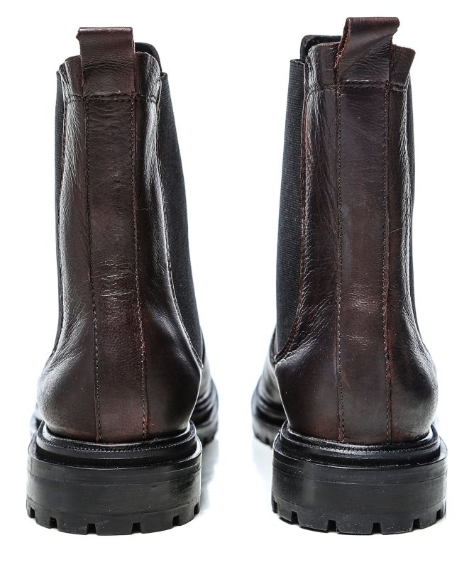 Hudson London Beador Leather Chelsea Boots