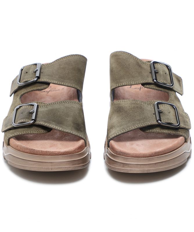Lofina Suede Sliders