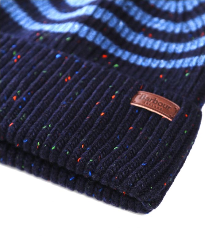 Barbour Lambswool Radar Stripe Beanie